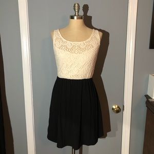 Black & Lace Dress